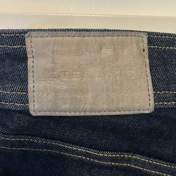 Everlane The Way-High Clean Front Skinny Jean in Dark Indigo Size 28 R - Picture 5 of 7